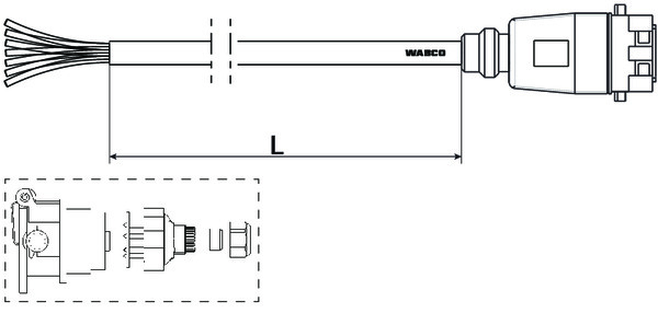 Buy 4493730900 Supply Cable WABCO
