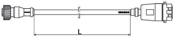 Buy 4493750600 VCSII Power Cable (S WABCO