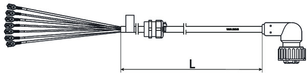 Buy 4493762500 Cable with Socket WABCO