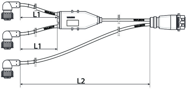 Buy 4495442480 VCSII Valve Cable (3 WABCO