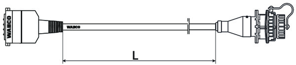 Buy 4496120300 Diagnostic Cable WABCO