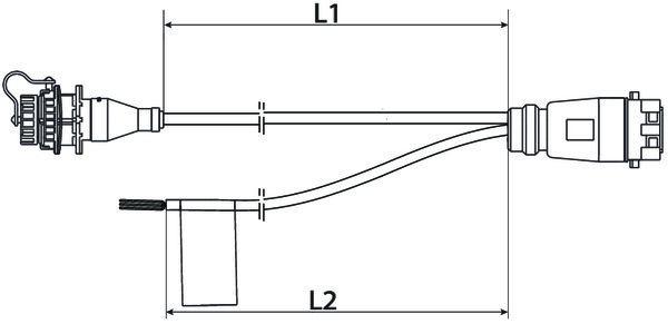 Buy 4496141480 Y-Cable with Diagnos WABCO