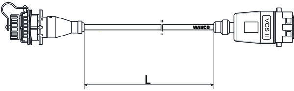 Buy 4496150600 Cable with Socket, A WABCO