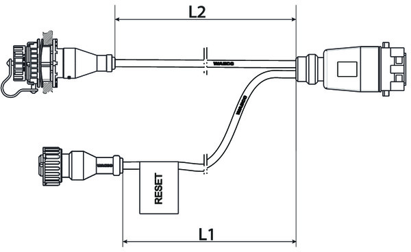 Buy 4496232530 Cable with Socket, A WABCO