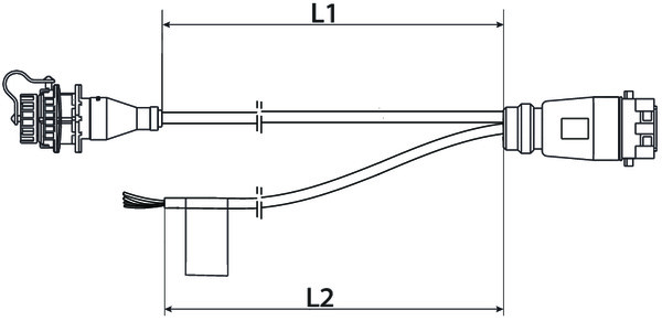 Buy 4496843330 Cable with Socket WABCO