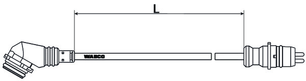 Buy 4497260150 Sensor Cable with Co WABCO