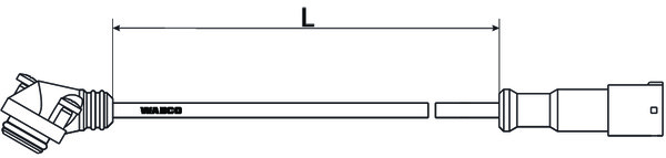 Buy 4497390220 BV sensor cable with WABCO