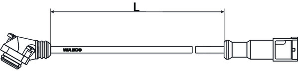 Buy 4497540350 BV Sensor Cable with WABCO