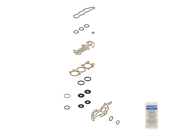 Buy 4728809362 Kit: Seal WABCO