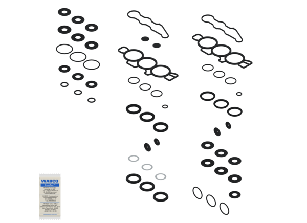 Buy 4729050042 Kit: Seal WABCO