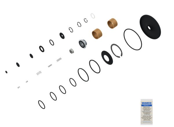 Buy 4757100032 Kit: Diaphragm + Val WABCO