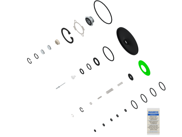 Buy 4757110022 Kit: Diaphragm + Val WABCO