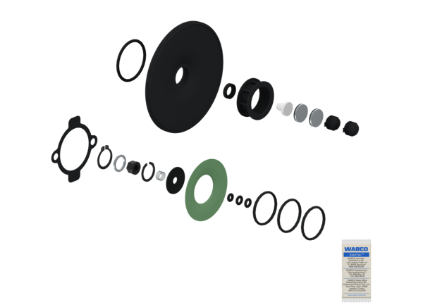 Buy 4757140012 Kit: Valve + Seal WABCO