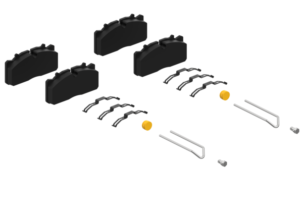 Buy 6401759552 Kit: Brake Pad WABCO