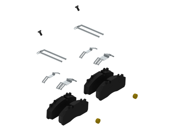 Buy 6401959332 Kit: Brake Pad WABCO