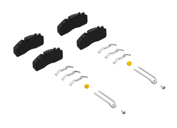 Buy 6401959542 Kit: Brake Pad WABCO