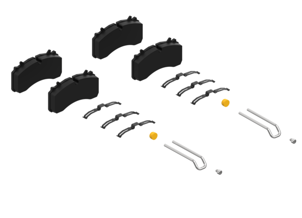 Buy 6402229322 Kit: Brake Pad WABCO