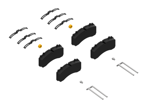 Buy 6402229332 Brake Pad WABCO