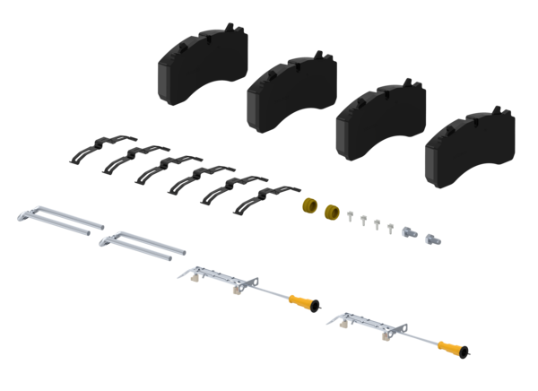 Buy 6402509222 Kit: Brake Pad WABCO