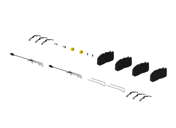 Buy 6403179292 Kit: Brake Pad WABCO