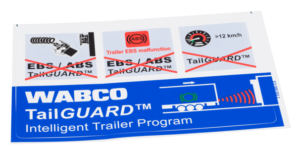 Buy 8130000533 Sticker - Tailguard WABCO