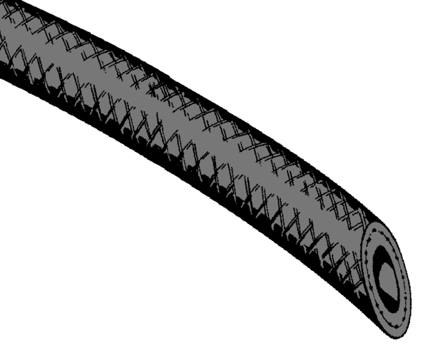 Buy 8288769156 Hose-4x3/Roll-25m bl WABCO