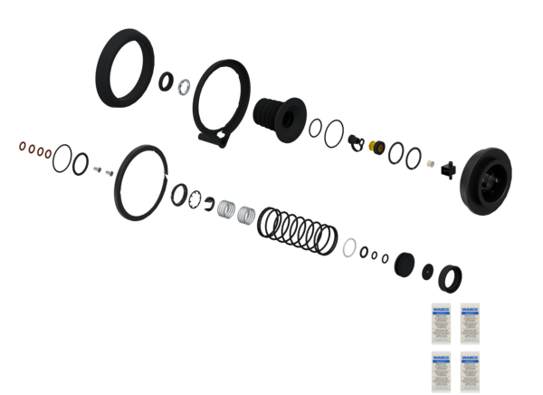Buy 8845034052 Kit: Valve + Piston WABCO