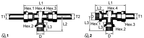 Buy 8938501540 Male Stud Tee Coupli WABCO