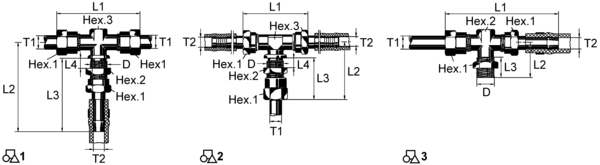 Buy 8938612840 Equal-Tee-Coupling WABCO