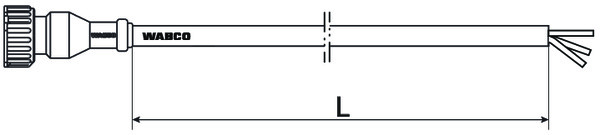Buy 8945901272 Cable with socket WABCO