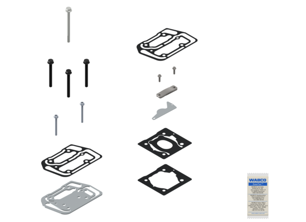 Buy 9111549242 Kit: Valve Plate WABCO