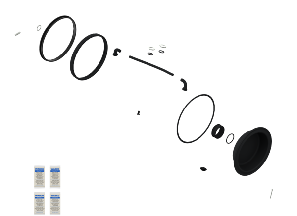 Buy 9254919312 Kit: Diaphragm + Sea WABCO