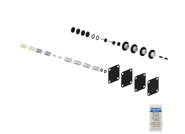 Buy 9347020052 Kit: Diaphragm + Val WABCO