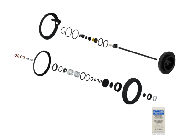 Buy 9700519092 Kit: Valve + Piston WABCO