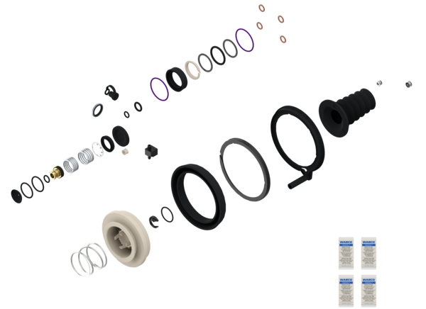 Buy 9700519542 Kit: Valve + Piston WABCO
