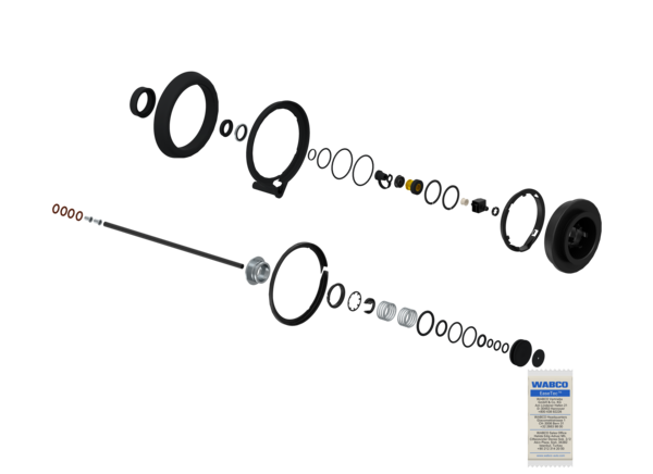 Buy 9700519582 Kit: Valve + Piston WABCO