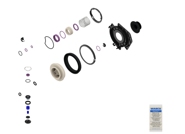 Buy 9700519742 Kit: Valve + Piston WABCO