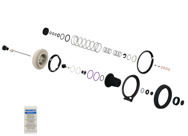 Buy 9700519952 Kit: Valve + Piston WABCO