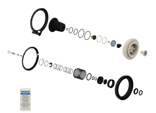 Buy 9700519982 Kit: Valve + Piston WABCO