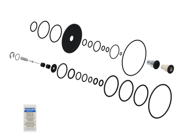 Buy 9730020052 Kit: Diaphragm + Val WABCO